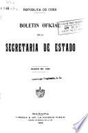Boletin oficial ...