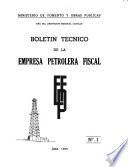 Boletín técnico de la Empresa Petrolera Fiscal
