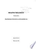 Boletín teológico