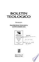 Boletín teológico