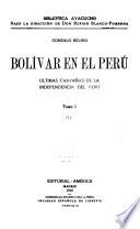 Bolívar en el Perú