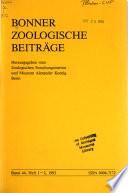 Bonner zoologische Beiträge