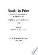 Books in Print