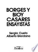 Borges y Bioy Casares, ensayistas