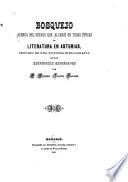 Bosquejo acerca del estado que alcanzó en todas épocas