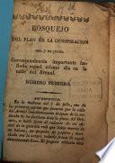 Bosquejo del plan de la conspiracion del 7 de julio