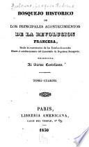 Bosquejo historico de los principales acontecimientos de la revolucion francesa