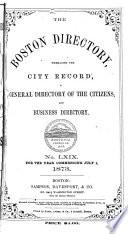 Boston Directory