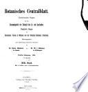 Botanisches Centralblatt