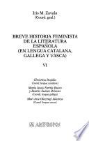 Breve historia feminista de la literatura española (en lengua castellana)