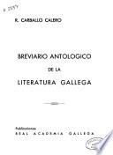 Breviario antológico de la literatura gallega