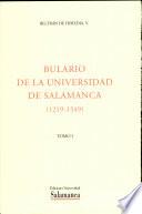 Bulario de la Universidad de Salamanca, 1219-1549