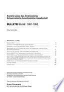 Bulletin