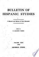 Bulletin of Hispanic Studies