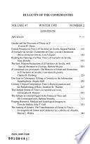 Bulletin of the Comediantes