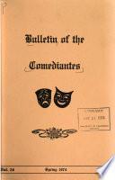 Bulletin of the Comediantes