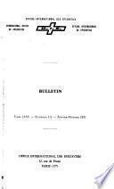 Bulletin - Office International Des Épizooties