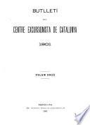 Butlleti del Centre excursionista de Catalunya