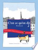 C'est ce qu'on dit Workbook