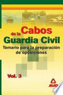 Cabos de la Guardia Civil. Temario. Volumen Iii Ebook