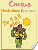 Cactus Libro de colorear para niños