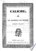 Caliche, ó, La parodia de Otelo