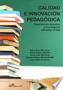 Calidad e innovación pedagógica