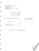 California. Court of Appeal (2nd Appellate District). Records and Briefs