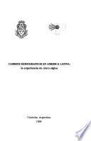 Cambios demográficos en América Latina