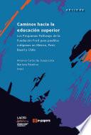 Caminos hacia la educación superior