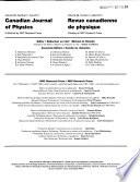 Canadian Journal of Physics