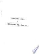 Cancionero general de Hernando del Castillo