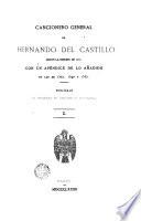 Cancionero general de Hernando del Castillo