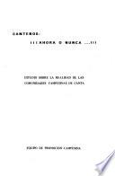 Canteños, ahora o nunca ...