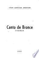 Canto de Bronce