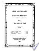 Canzone scordate: Five Dowland songs (medium)