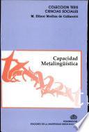 Capacidad metalingüística