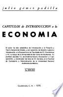 Capítulos de introducción a la economía