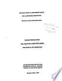 Caracterización del sector agropecuario