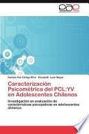 Caracterización Psicométrica Del Pcl