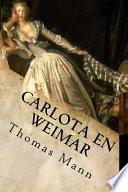 Carlota En Weimar (Spanish Edition)