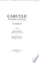 Carlyle Studies Annual