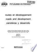 Carreteras y desarrollo: parallel title