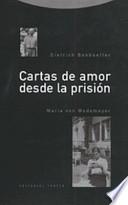 Cartas de amor desde la prisión