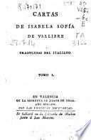 Cartas de Isabela Sofía de Valliere