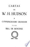 Cartas de W. H. Hudson a Cunninghame Graham y a la sra. de Bontine, 1890-1922
