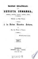 Cartas Espanolas O Sea Revista Historica, Cientifica, Teatral, Artistica, Critica Y Literaria. Publicadas ... Por Don Jose Maria de Carnerero