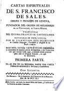 Cartas espirituales de Sant Francesc de Sales