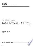 Cartas pastorales, 1895-1949