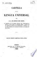 Cartilla de la lengua universal